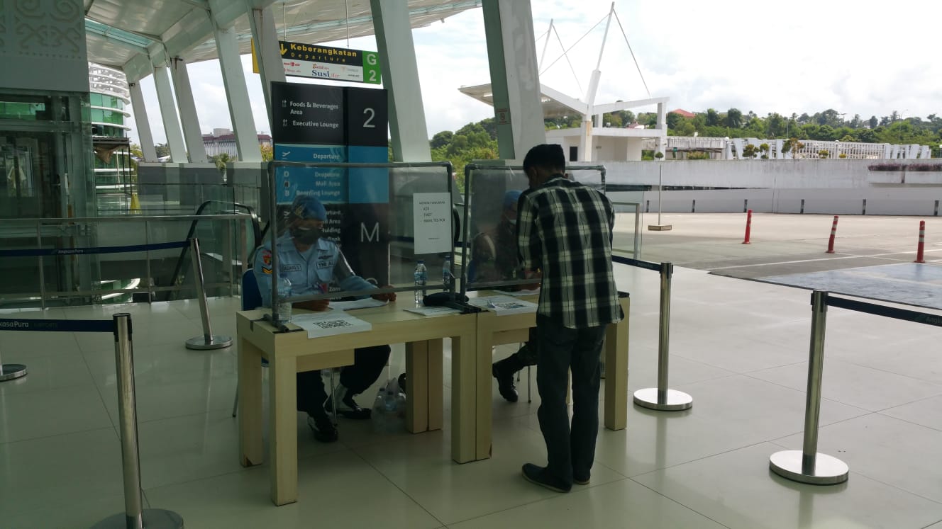 Antisipasi Membeludaknya Antrean Vaksinasi Di Bandara Sams Sepinggan