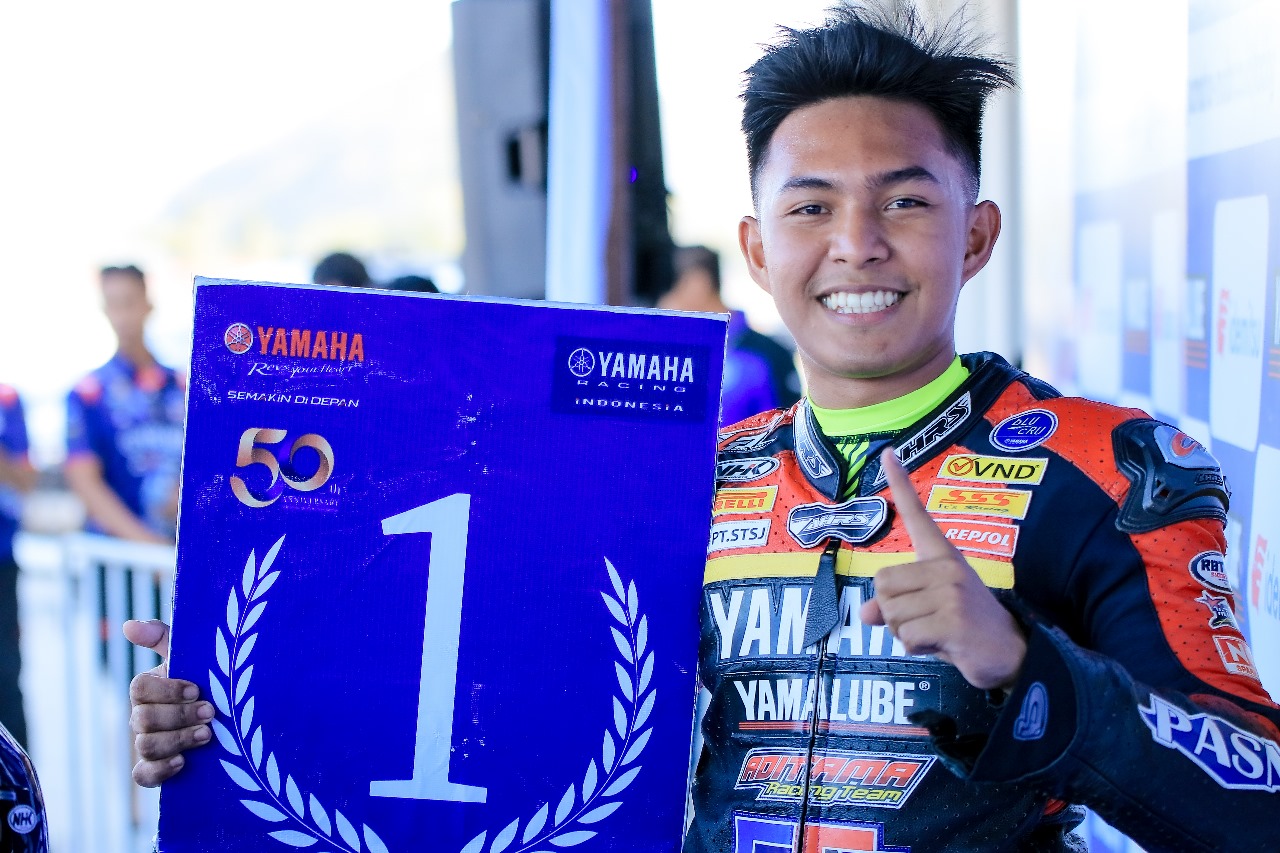 Pebalap Yamaha Kaltim PT STSJ Aditama Racing Team Berkibar Di Sunday