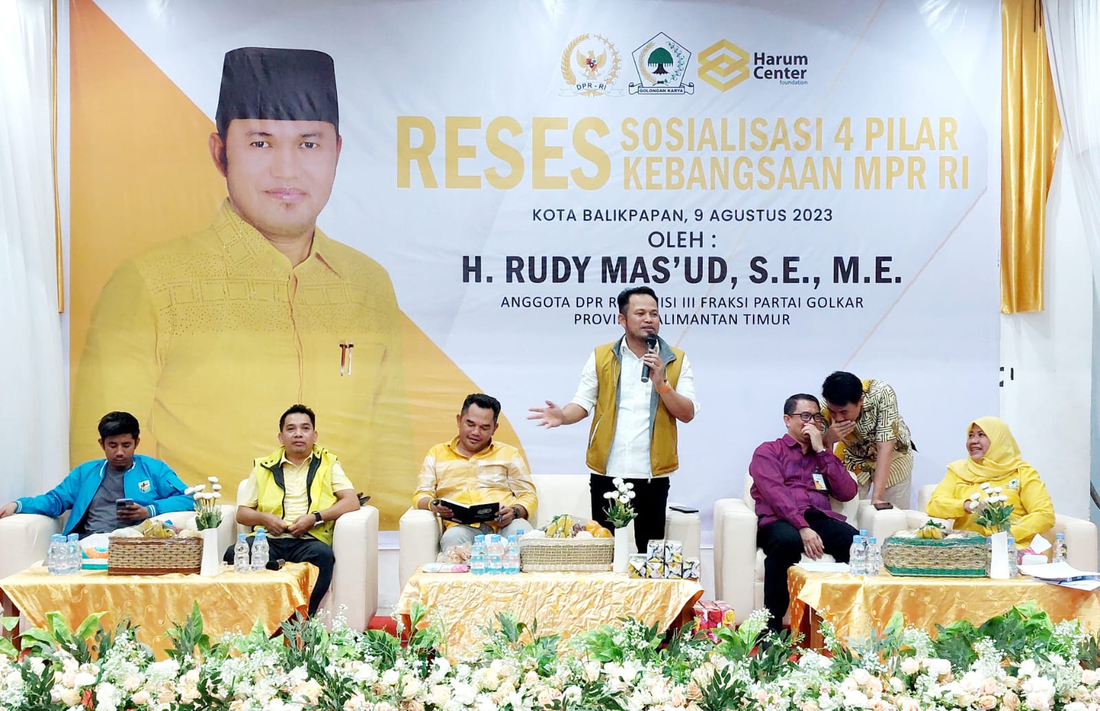 Anggota Dpr Ri Rudy Masud Sambangi Warga Balbar Sampaikan Pentingnya 4