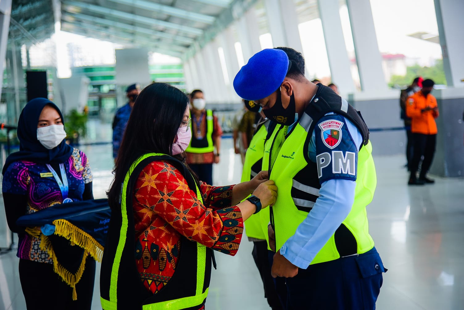 Sambut Nataru Bandara Sams Sepinggan Buka Posko Pengendalian