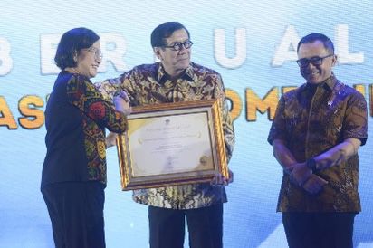 Kemenkumham Raih Penghargaan Kemenkeu Atas Kinerja Anggaran Terbaik