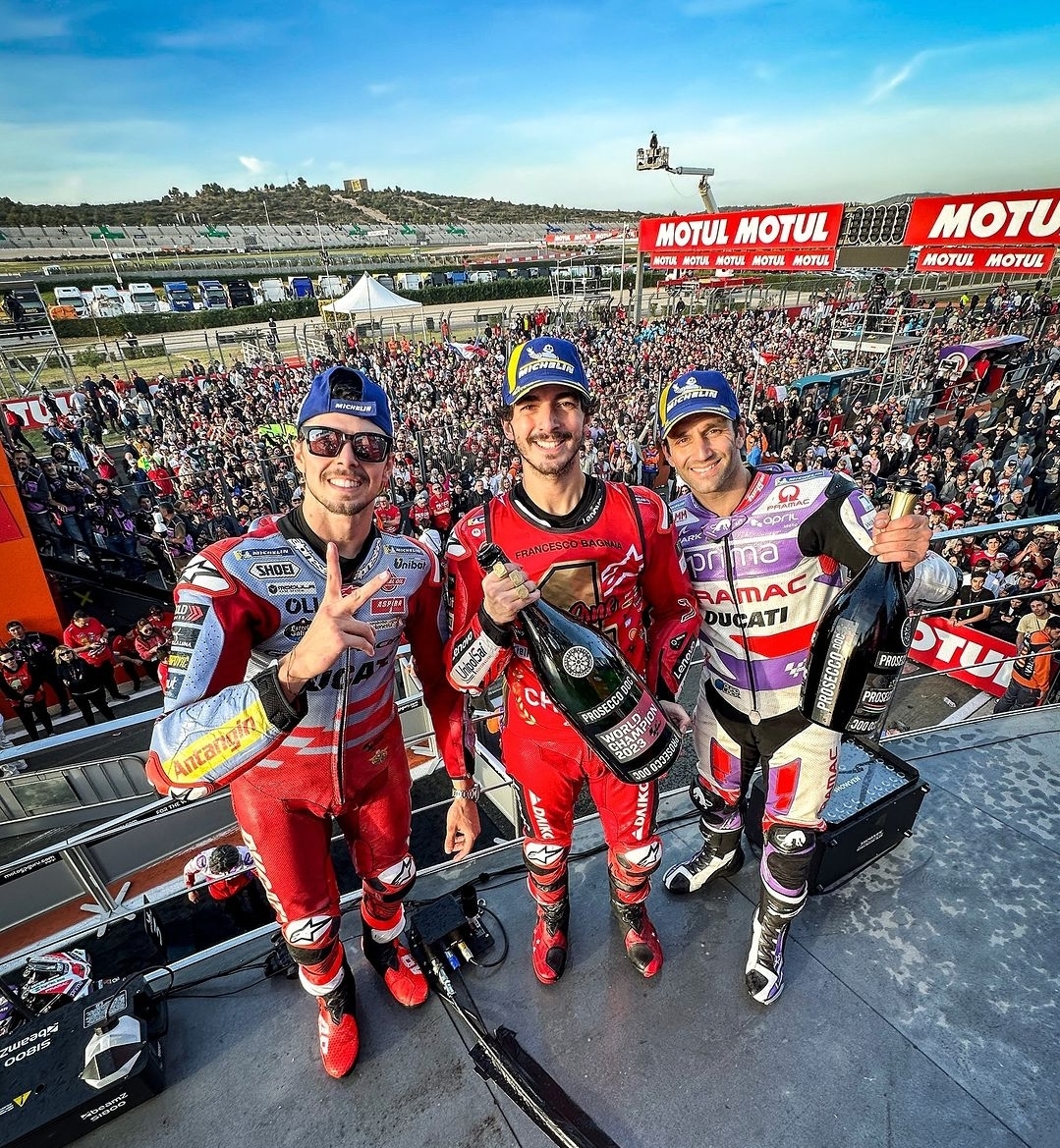 Tercepat Di Valencia, Francesco Bagnaia Juara Dunia MotoGP 2023